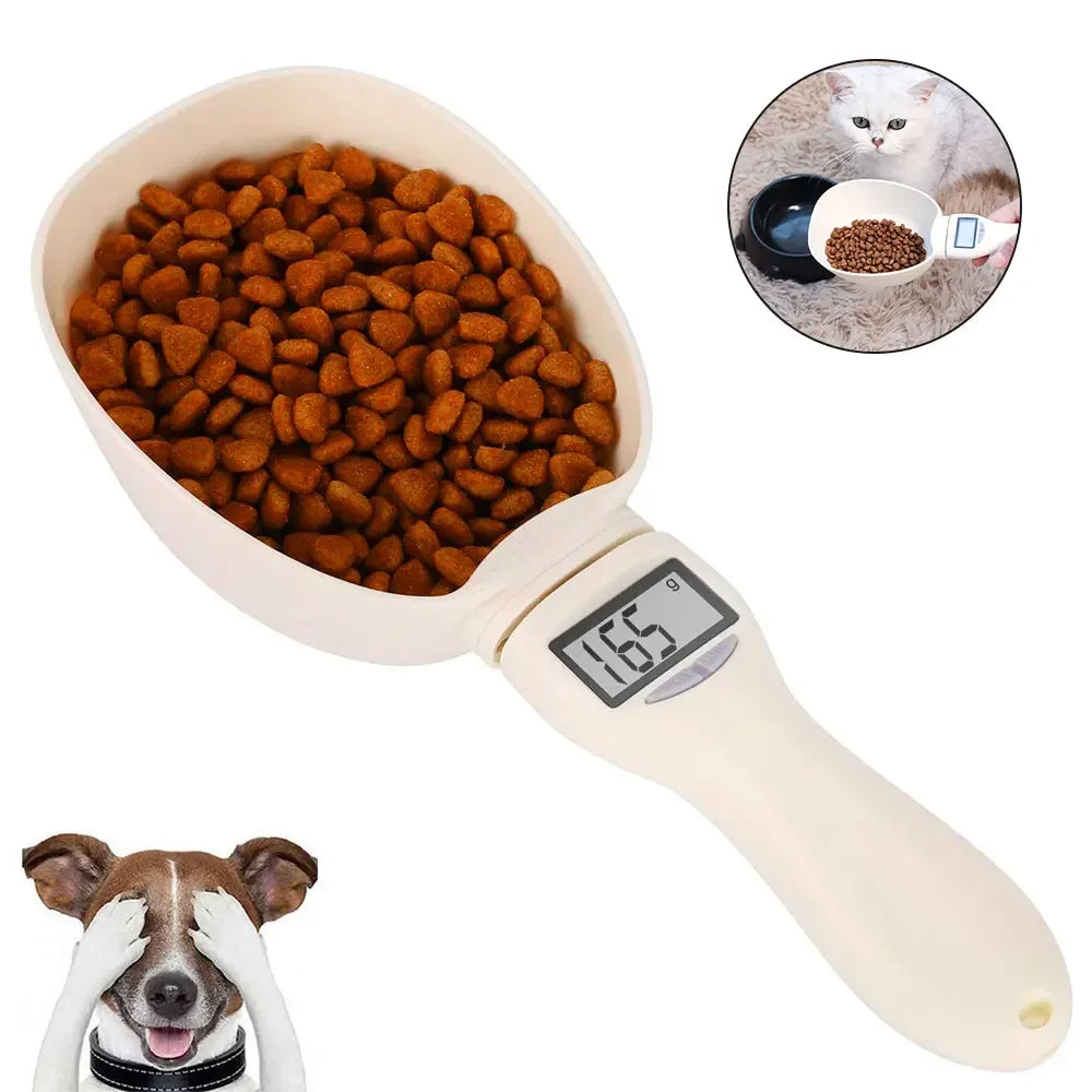 Misurino elettronico in uso in cucina